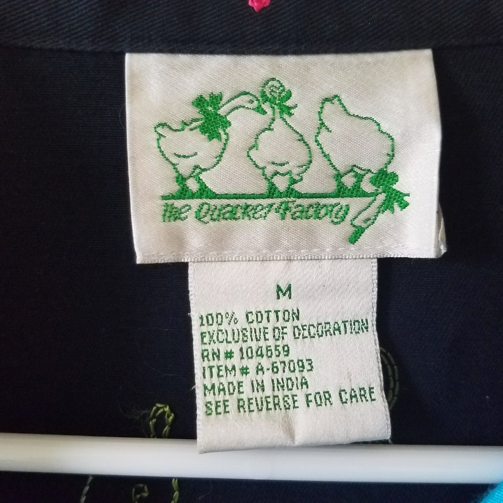 The Quacker Factory Black Beaded Butterfly Jacket - image 2